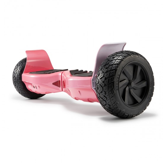 Elektromos Hoverboard GoKart Szett Lengéscsillapítókkal, 8.5 colos, Hummer Red, Standard Hatótávolság, Piros HoverKart Lengéscsillapítókkal, Smart Balance 3