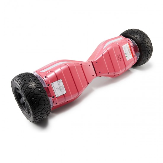 Elektromos Hoverboard csomag Komfortos Üléssel, 8.5 colos, Hummer Red, Standard Hatótávolság, Fekete Szivacsos ülés, Smart Balance 8