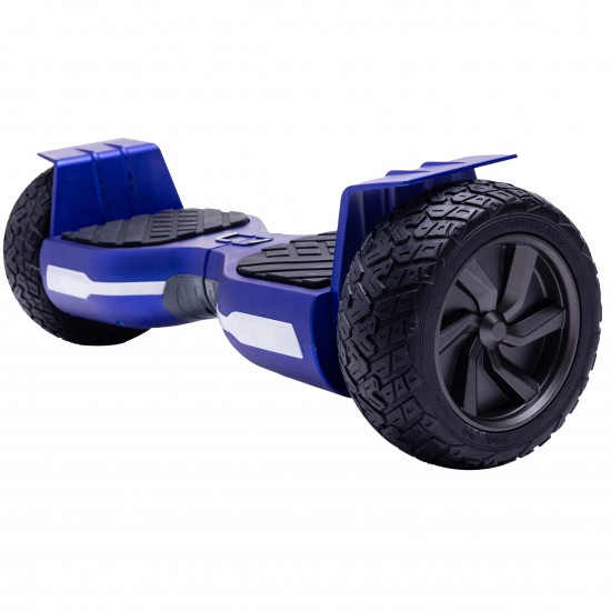 Hummer Blue All-Terrain Hoverboard – 8.5” Kerekek, Bluetooth Hangszórók, LED Fények, Önegyensúlyozás, 15km hatótávolság, 700W teljesítmény, 4Ah Samsung cellás akkumulátor, Smart Balance