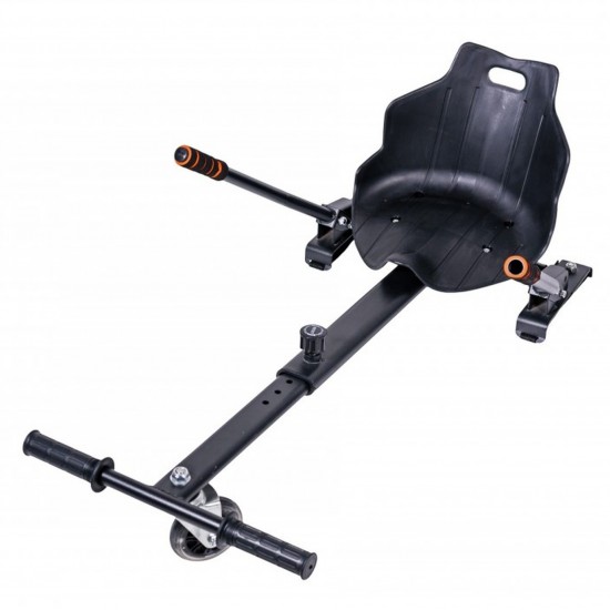 Hoverseat – Hoverboard Ülés - Ergonomikus Hoverkart Smart Balance, fekete, bármilyen hoverboarddal kompatibilis, állítható hosszúság