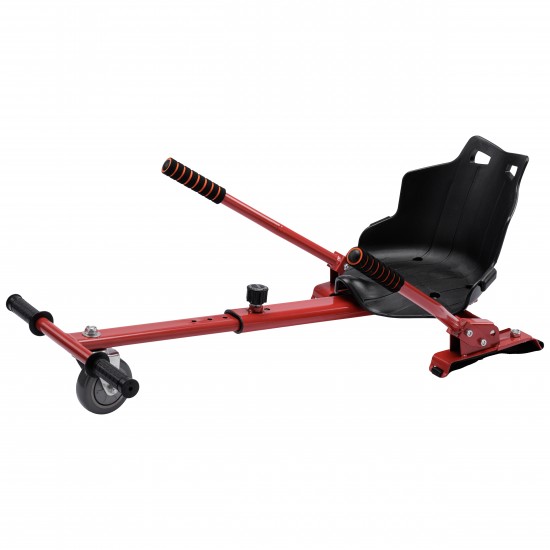 Elektromos Hoverboard Standard GoKart Szett, 8 colos, Transformers Carbon PRO, Nagy Hatótávolság, és Piros Hoverkart, Smart Balance 7