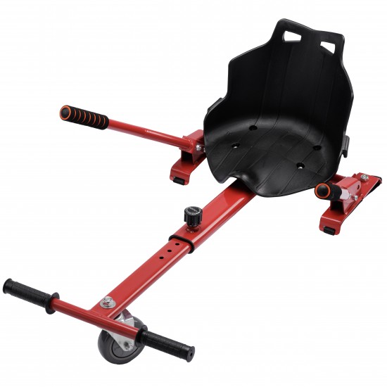 Elektromos Hoverboard Standard GoKart Szett, 8 colos, Transformers Carbon PRO, Nagy Hatótávolság, és Piros Hoverkart, Smart Balance 2