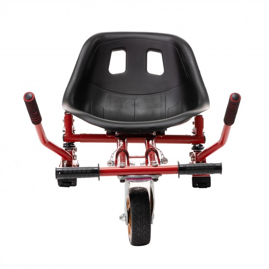 Elektromos Hoverboard GoKart Szett Lengéscsillapítókkal, 6.5 colos, Regular NewsPaper PRO, Standard Hatótávolság, Piros HoverKart Lengéscsillapítókkal, Smart Balance 6