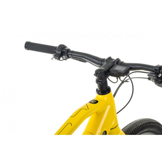 Econic One Bandit elektromos pedalos segedmotoros kerekpar, 29 colos kerekek, sarga szinu