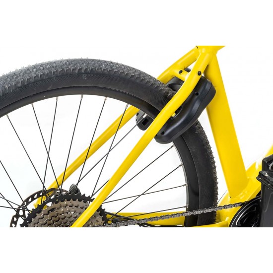 Econic One Bandit elektromos pedalos segedmotoros kerekpar, 29 colos kerekek, sarga szinu 11