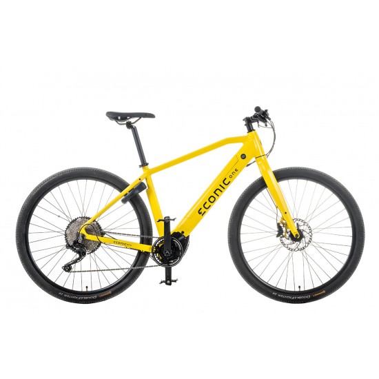 Econic One Bandit elektromos pedalos segedmotoros kerekpar, 29 colos kerekek, sarga szinu 14