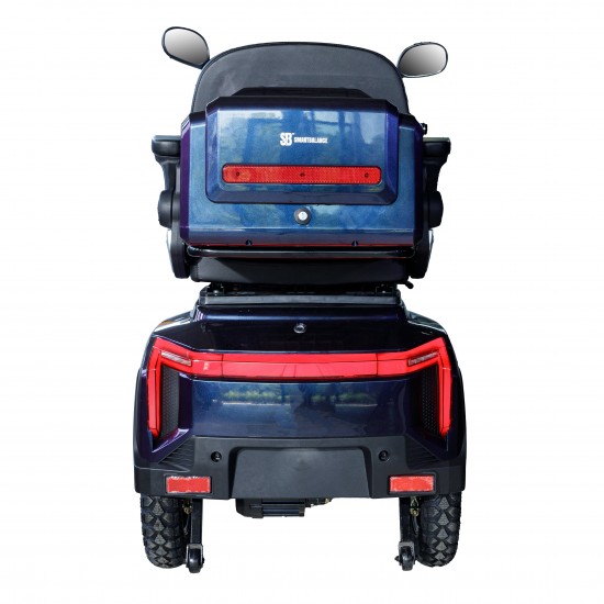 Négykerekű Elektromos Mobilitási Robogó – Elite PRO, Nagy Hatótávolság (100 km), 72V 36Ah Akkumulátorral, Idősek és Mozgáskorlátozottak Számára, Közúti Használatra Engedélyezett 9