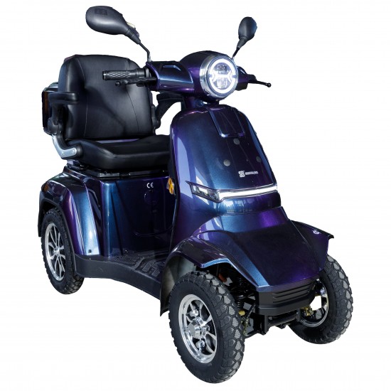Négykerekű Elektromos Mobilitási Robogó – Elite PRO, Nagy Hatótávolság (100 km), 72V 36Ah Akkumulátorral, Idősek és Mozgáskorlátozottak Számára, Közúti Használatra Engedélyezett 3