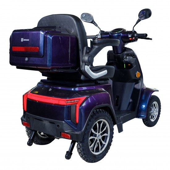 Négykerekű Elektromos Mobilitási Robogó – Elite PRO, Nagy Hatótávolság (100 km), 72V 36Ah Akkumulátorral, Idősek és Mozgáskorlátozottak Számára, Közúti Használatra Engedélyezett 5