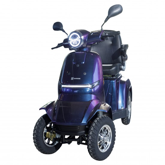 Négykerekű Elektromos Mobilitási Robogó – Elite PRO, Nagy Hatótávolság (100 km), 72V 36Ah Akkumulátorral, Idősek és Mozgáskorlátozottak Számára, Közúti Használatra Engedélyezett 6