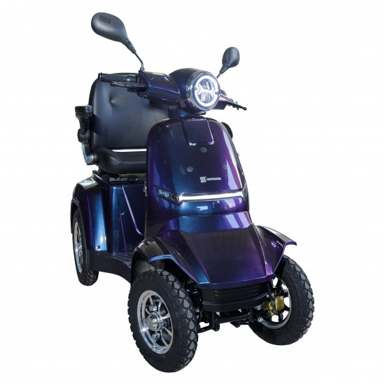 Négykerekű Elektromos Mobilitási Robogó – Elite PRO, Nagy Hatótávolság (100 km), 72V 36Ah Akkumulátorral, Idősek és Mozgáskorlátozottak Számára, Közúti Használatra Engedélyezett 7