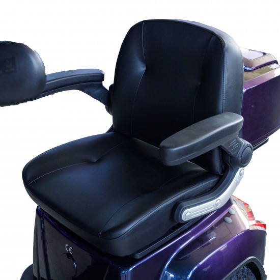 Négykerekű Elektromos Mobilitási Robogó – Elite PRO, Nagy Hatótávolság (100 km), 72V 36Ah Akkumulátorral, Idősek és Mozgáskorlátozottak Számára, Közúti Használatra Engedélyezett 15