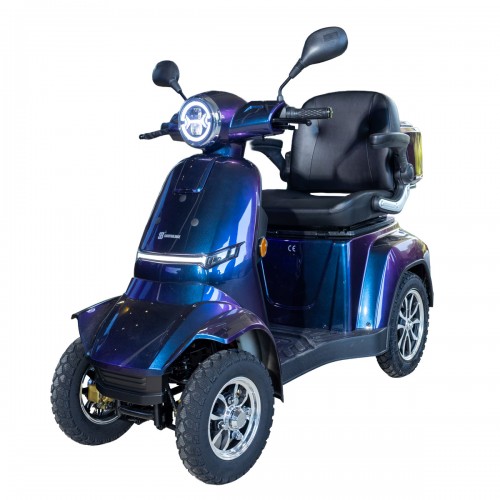 Négykerekű Elektromos Mobilitási Robogó – Elite PRO, Nagy Hatótávolság (100 km), 72V 36Ah Akkumulátorral, Idősek és Mozgáskorlátozottak Számára, Közúti Használatra Engedélyezett