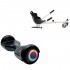 Elektromos Hoverboard Standard GoKart Szett, 6.5 colos, Regular Thunderstorm Blue PRO, Nagy Hatótávolság, és Fehér Hoverkart, Smart Balance