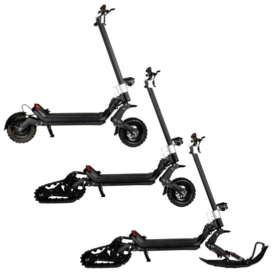 Felnőtteknek Szánt Elektromos Roller, Urban X PRO, Hó- és Terepkészletek Mellékelve, 1500W-os Motor, Smart Balance 2