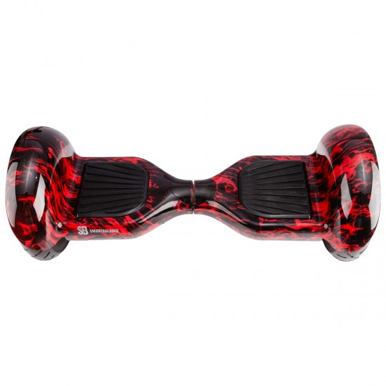 Elektromos Hoverboard GoKart Szett Lengéscsillapítókkal, 10 colos, Off-Road Flame, Nagy Hatótávolság, Kék HoverKart Lengéscsillapítókkal, Smart Balance 5