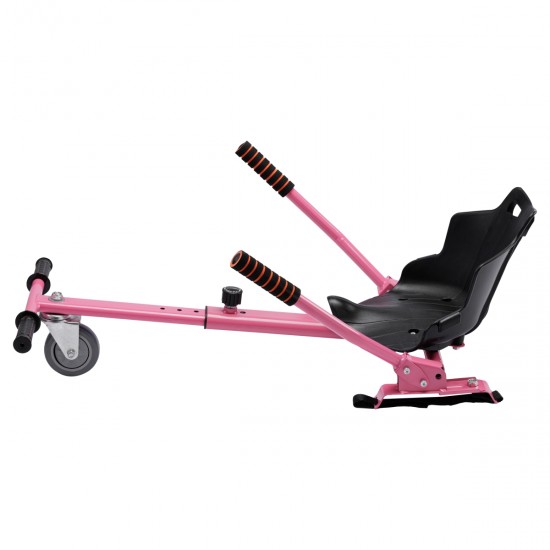 Elektromos Hoverboard Standard GoKart Szett, 6.5 colos, Transformers Galaxy Pink PRO, Standard Hatótávolság, és Rózsaszín Hoverkart, Smart Balance 10