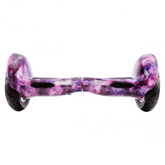 Elektromos Hoverboard GoKart Szett Lengéscsillapítókkal, 10 colos, Off-Road Galaxy, Standard Hatótávolság, Piros HoverKart Lengéscsillapítókkal, Smart Balance 3