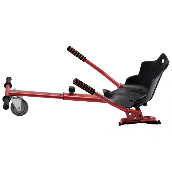 Elektromos Hoverboard Standard GoKart Szett, 8 colos, Transformers Galaxy Pink PRO, Standard Hatótávolság, és Piros Hoverkart, Smart Balance 11