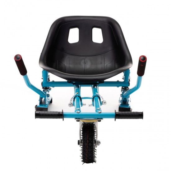 Elektromos Hoverboard GoKart Szett Lengéscsillapítókkal, 6.5 colos, Transformers ElectroBlue PRO, Nagy Hatótávolság, Kék HoverKart Lengéscsillapítókkal, Smart Balance 10
