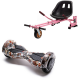 Hoverboard Go Kart Csomag, 6.5 Inch-es, Teljesítménye 700W, Bluetooth-os beépített hangszórók, Led-ek, Smart Balance Transformers Tattoo 2