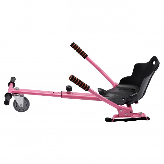 Hoverseat – Hoverboard Ülés - Ergonomikus Hoverkart Smart Balance, rózsaszín, bármilyen hoverboarddal kompatibilis, állítható hosszúság 3