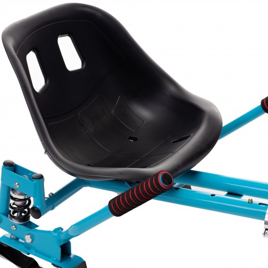 Hoverseat – Hoverboard Ülés - Dupla Felfüggesztésű Hoverkart Smart Balance, kék, bármilyen hoverboarddal kompatibilis, állítható hosszúság 4