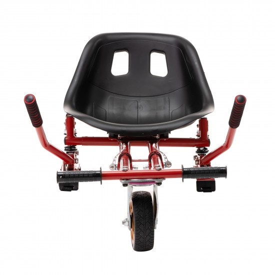 Hoverseat – Hoverboard Ülés - Dupla Felfüggesztésű Hoverkart Smart Balance, piros, bármilyen hoverboarddal kompatibilis, állítható hosszúság 2
