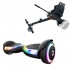 Elektromos Hoverboard Standard GoKart Szett, 6.5 col, Jetson Prism Black Plus, és Fekete Hoverkart, Smart Balance