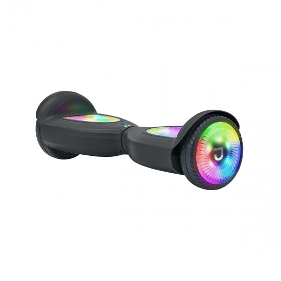 Elektromos Hoverboard Csomag Komfortos Üléssel, 6.5 col, Jetson Prism Black PRO, Fekete Szivacsos ülés, Smart Balance 6