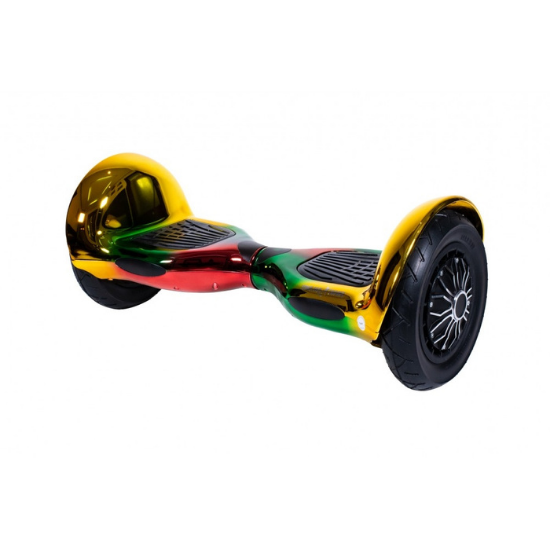 OffRoad California Hoverboard - 10” Kerekek, Bluetooth Hangszórók, LED Fények, Önegyensúlyozás, 15km hatótávolság, 700W teljesítmény, 4Ah Samsung cellás akkumulátor, Smart Balance