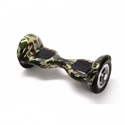 OffRoad Camouflage Hoverboard - 10” Kerekek, Bluetooth Hangszórók, LED Fények, Önegyensúlyozás, 15km hatótávolság, 700W teljesítmény, 4Ah Samsung cellás akkumulátor, Smart Balance