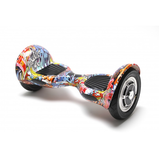 10 colos Hoverboard, Off-Road HipHop Orange, Nagy Hatótávolság, Smart Balance