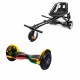 Hoverboard Go Kart Csomag, 10 Inch-es, Teljesítménye 700W, Bluetooth-os beépített hangszórók, Led-ek, Fekete Hoverkart Felfüggesztésekkel, Smart Balance OffRoad California 2