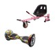 Hoverboard Go Kart Csomag, 10 Inch-es, Teljesítménye 700W, Bluetooth-os beépített hangszórók, Led-ek, Smart Balance OffRoad HipHop 2