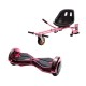 Hoverboard Go Kart Csomag, 8 Inch-es, Teljesítménye 700W, Bluetooth-os beépített hangszórók, Led-ek, Smart Balance Transformers ElectroPink 2