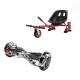 Hoverboard Go Kart Csomag, 6.5 Inch-es, Teljesítménye 700W, Bluetooth-os beépített hangszórók, Led-ek, Piros Hoverkart Felfüggesztésekkel, Smart Balance Transformers Last Dead 2