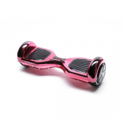 Regular ElectroPink Hoverboard - 6.5” Kerekek, Bluetooth Hangszórók, LED Fények, Önegyensúlyozás, 15km hatótávolság, 700W teljesítmény, 4Ah Samsung cellás akkumulátor, Smart Balance