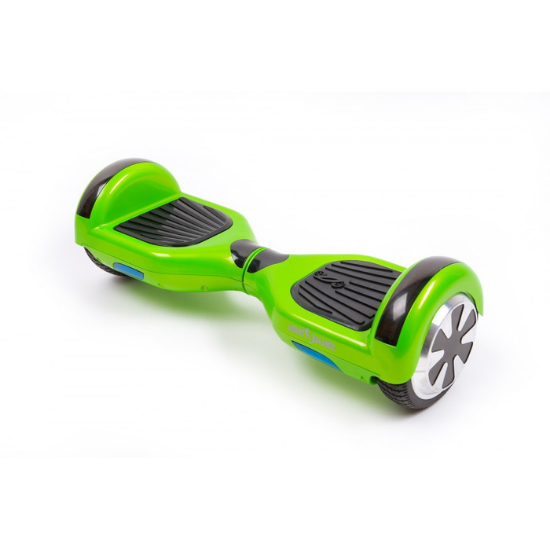 6.5 colos Hoverboard, Regular Green, Nagy Hatótávolság, Smart Balance