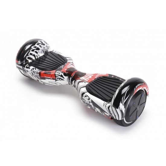 Regular Last Dead Hoverboard - 6.5” Kerekek, Bluetooth Hangszórók, LED Fények, Önegyensúlyozás, 15km hatótávolság, 700W teljesítmény, 4Ah Samsung cellás akkumulátor, Smart Balance