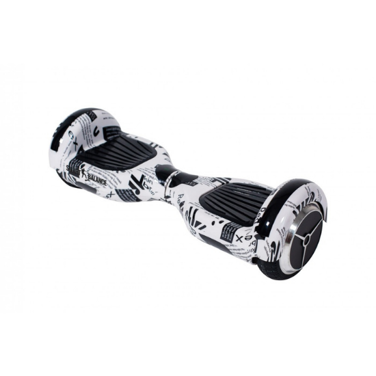 Regular NewsPaper Hoverboard Szett Piros Dupla Felfüggesztésű HoverKart Üléssel - 6.5” Kerekek, Bluetooth Hangszórók, LED Fények, Önegyensúlyozás, 15km hatótávolság, 700W teljesítmény, 4Ah Samsung cellás akkumulátor, Smart Balance 2