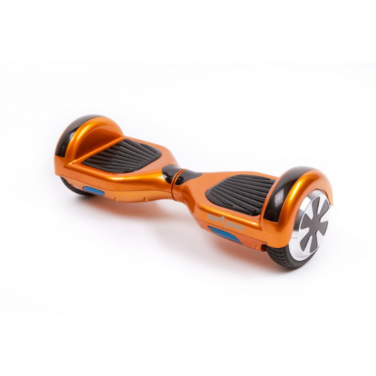 Regular Orange Hoverboard - 6.5” Kerekek, Bluetooth Hangszórók, LED Fények, Önegyensúlyozás, 15km hatótávolság, 700W teljesítmény, 4Ah Samsung cellás akkumulátor, Smart Balance