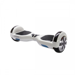 Regular White Pearl Hoverboard - 6.5” Kerekek, Bluetooth Hangszórók, LED Fények, Önegyensúlyozás, 15km hatótávolság, 700W teljesítmény, 4Ah Samsung cellás akkumulátor, Smart Balance