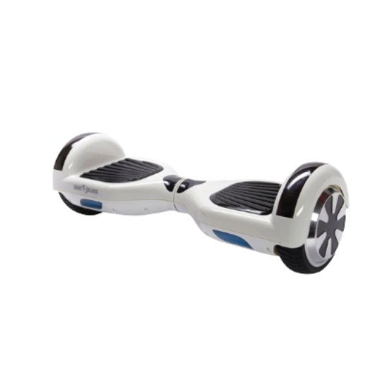 6.5 colos Hoverboard, Regular White Pearl, Nagy Hatótávolság, Smart Balance