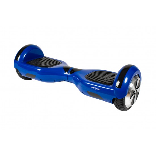 Regular Blue Hoverboard Szett Komfortos HoverKart Üléssel - 6.5” Kerekek, Bluetooth Hangszórók, LED Fények, Önegyensúlyozás, 15km hatótávolság, 700W teljesítmény, 4Ah Samsung cellás akkumulátor, Smart Balance 3