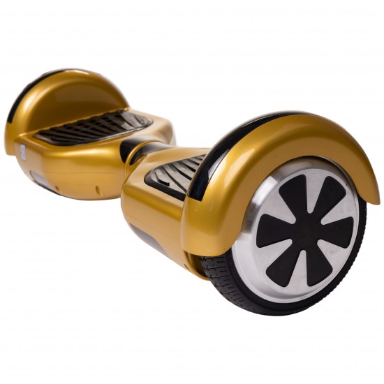 Regular Gold Hoverboard Szett Rózsaszín Dupla Felfüggesztésű HoverKart Üléssel - 6.5” Kerekek, Bluetooth Hangszórók, LED Fények, Önegyensúlyozás, 15km hatótávolság, 700W teljesítmény, 4Ah Samsung cellás akkumulátor, Smart Balance 6