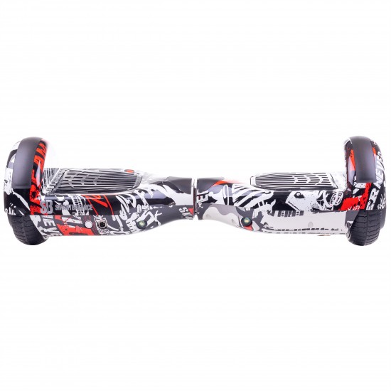 Regular Last Dead fogantyúval Hoverboard Szett Ergonomikus HoverKart Üléssel - 6.5” Kerekek, Bluetooth Hangszórók, LED Fények, Önegyensúlyozás, 15km hatótávolság, 700W teljesítmény, 4Ah Samsung cellás akkumulátor, Smart Balance 3