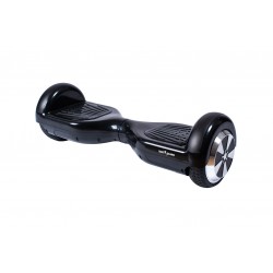Regular Black Hoverboard - 6.5” Kerekek, Bluetooth Hangszórók, LED Fények, Önegyensúlyozás, 15km hatótávolság, 700W teljesítmény, 4Ah Samsung cellás akkumulátor, Smart Balance