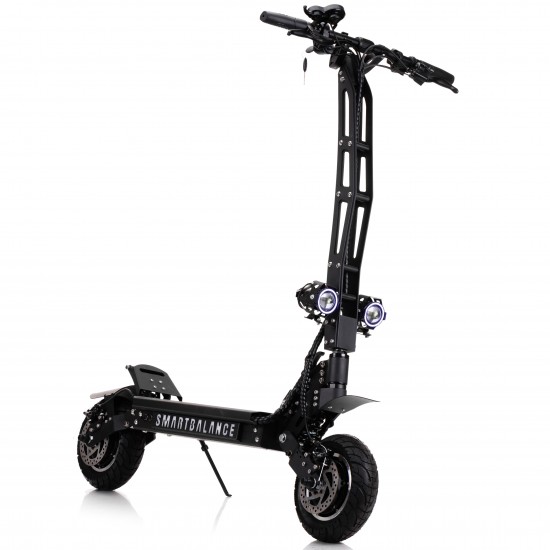 Elektromos roller SB9, Duál motor 2400W, 10 inch, Maximális sebesség 80km/h, Akkumulátor LG 52V 18.2 ah 19