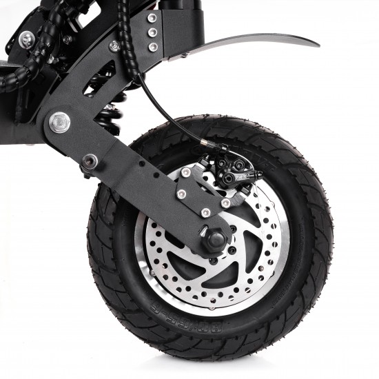 Elektromos roller SB9, Duál motor 2400W, 10 inch, Maximális sebesség 80km/h, Akkumulátor LG 52V 18.2 ah 22